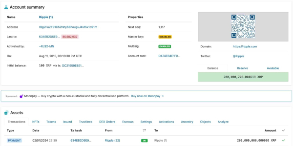 XRP sell-off alert: Ripple preps huge February dump XRP sell-off alert: Ripple preps huge February dump